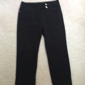 WHBM black capris